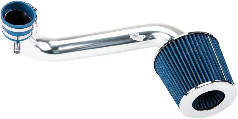 AUTOSITY Air Intake Kit, Cold Air Intake System Kits w/Filter Aluminum Compatible with 2001-2005 Civic 1.7L L4 AT/MT Racing (Blue) - Image 1